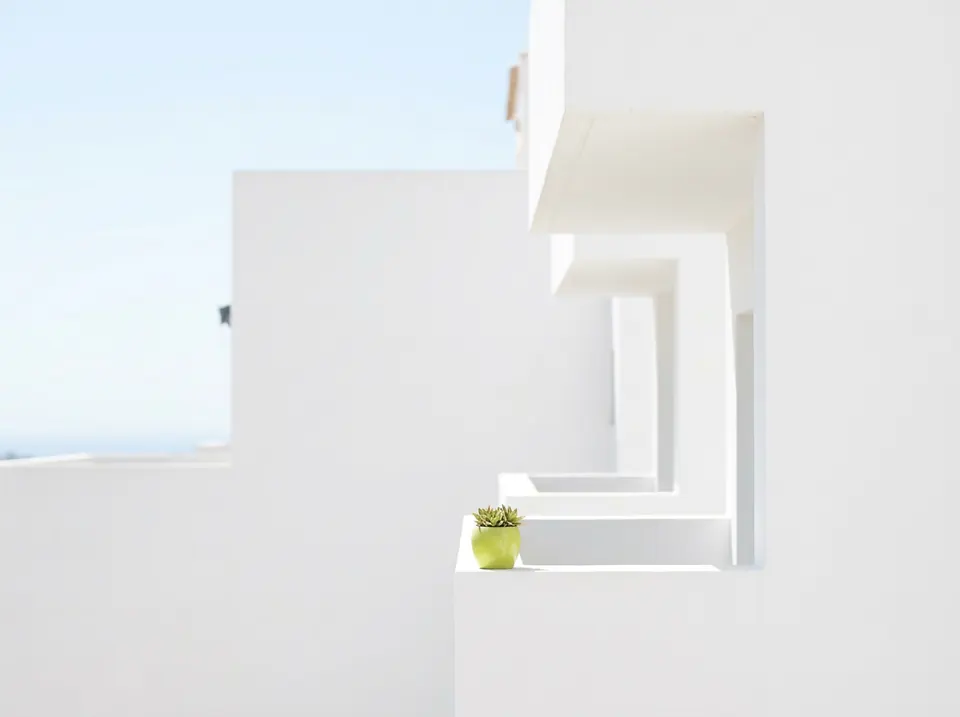 Viviendas de la zona de Calpe